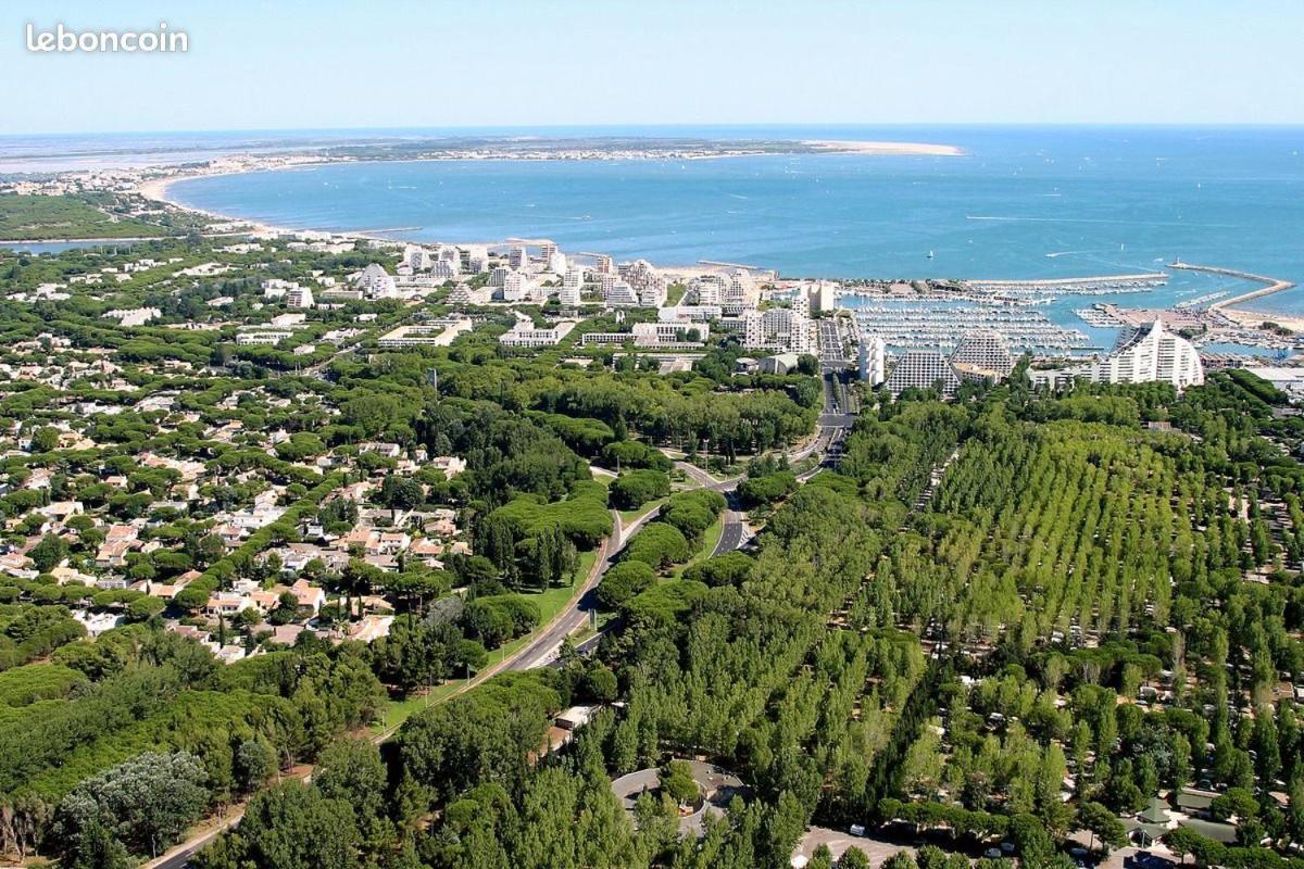 La Mer Et La Plage Au Bout Du Parc Appartement 4 Couchages Avec Jardin La Grande-Motte Zewnętrze zdjęcie